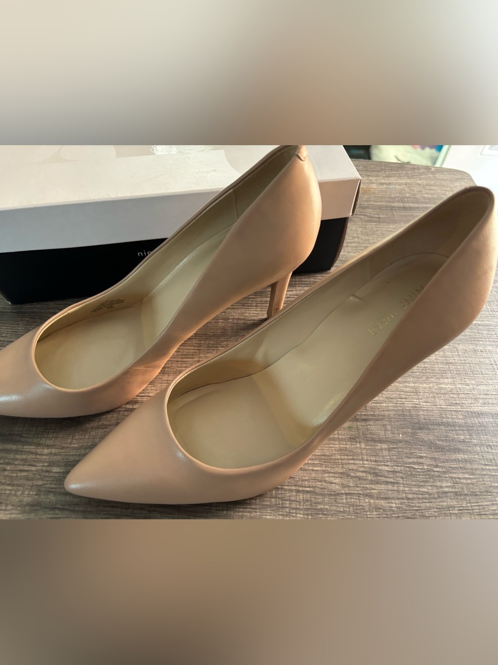 Nine West Blush Pink Stiletto Pump